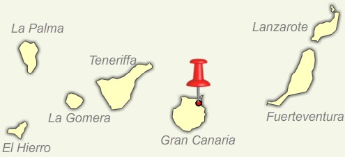 Klimatabelle Gran Canaria