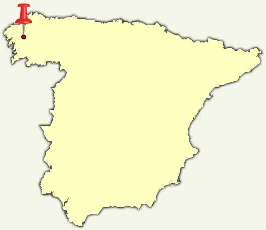 Klimatabelle Santiago de Compostela