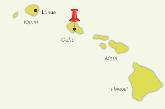 Klimatabelle Honolulu